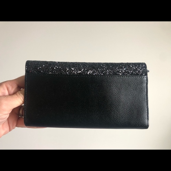 Kate Spade glitter laurel way Clutch wristlet - Picture 4 of 7